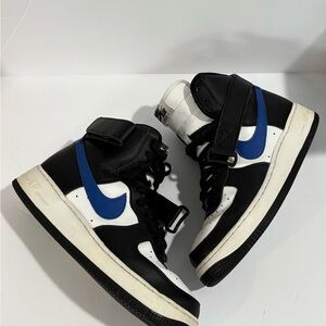 Nike Air Force 1 Black & White High Top Men Sz 7.5